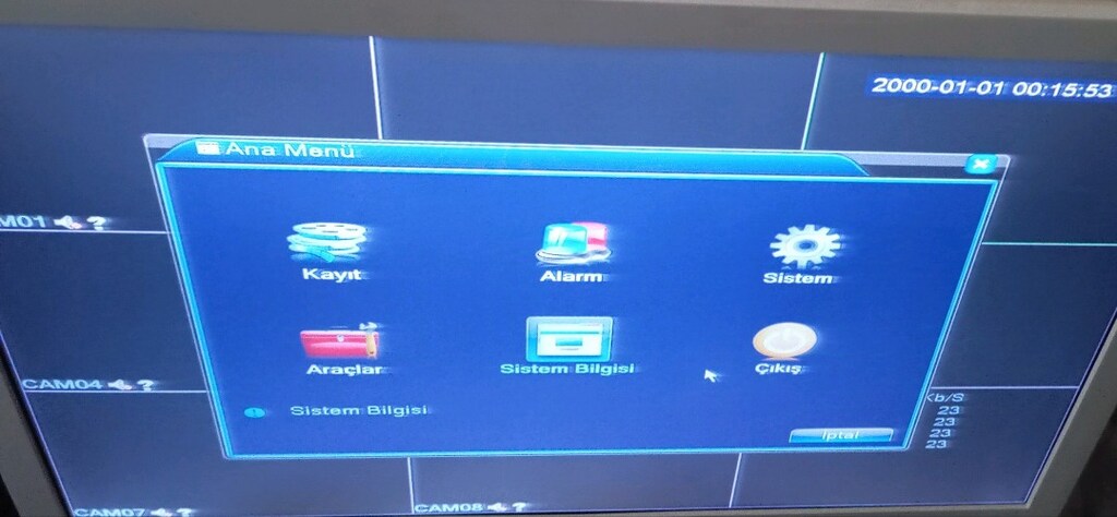 Ttec dvr 2108p ahd 8 kanal kamera kayıt cihazı 500 gb hdd - 2