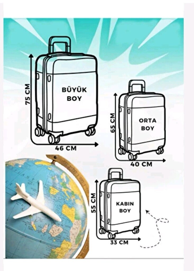 valiz kılıfı büyük boy - 5