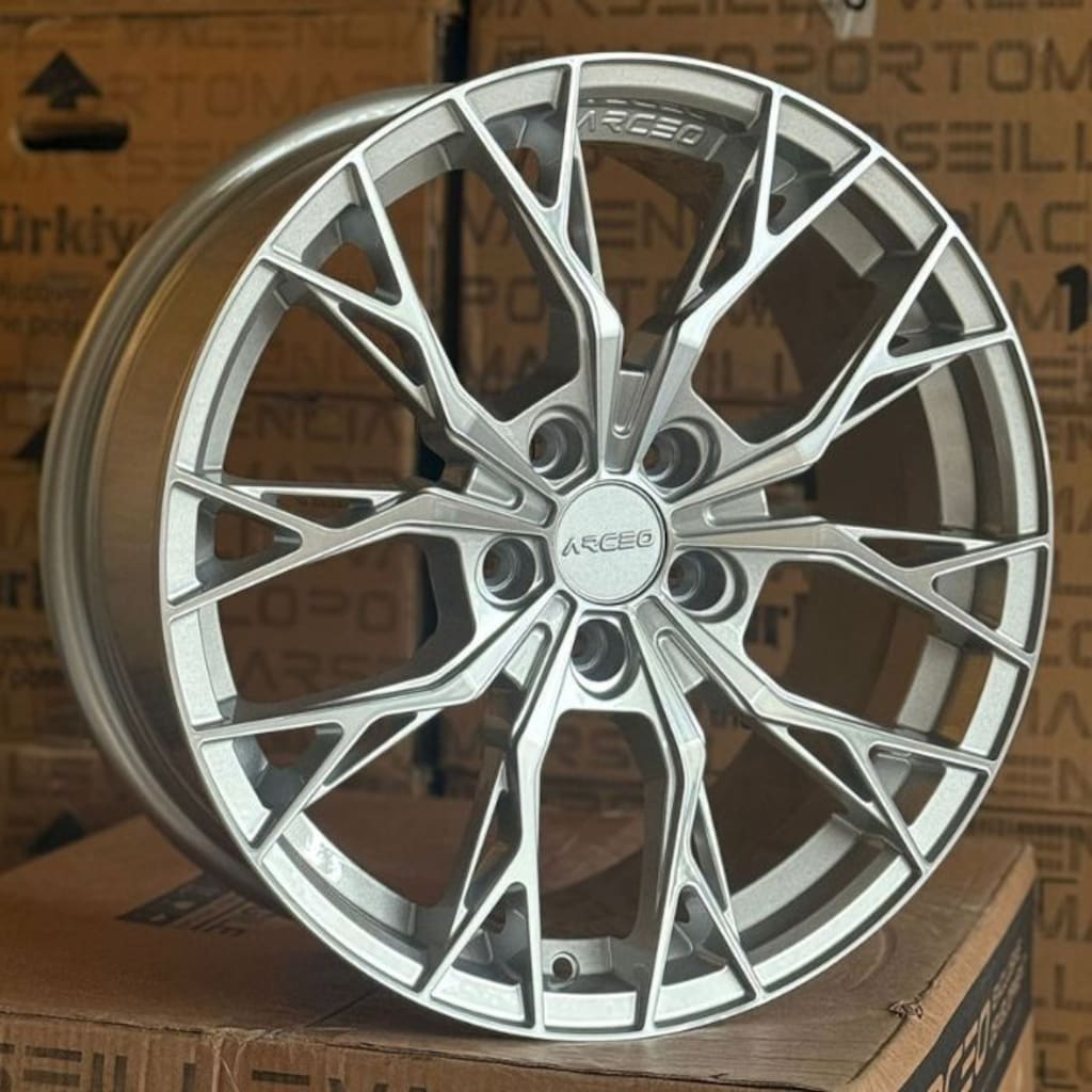 5*112*18*8.0 ET35 CH73.1 ARCEO ROMA SİLVER DİAMOND JANT - 2