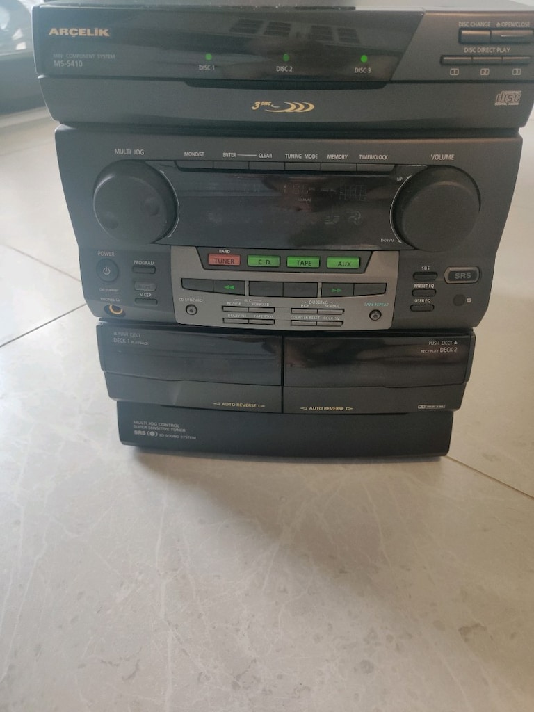 müzik kabini,TV,müzik seti,DVD player,resimli DVD kutusu - 10