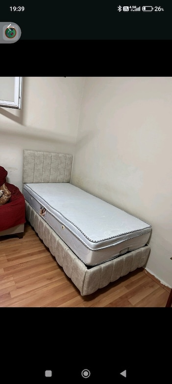 90//190 cm'lik baza Başlık yatak takım sandıklı baza - 13