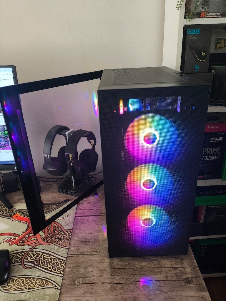 12400F Rtx 4060 16 GB DDR5 Ram 512 GB SSD Monitör Komple PC - 8