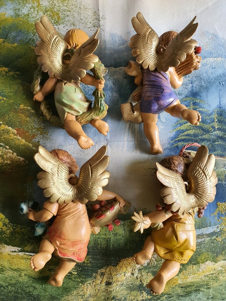 İtalyan Depose 4 mevsim melek biblo - 6