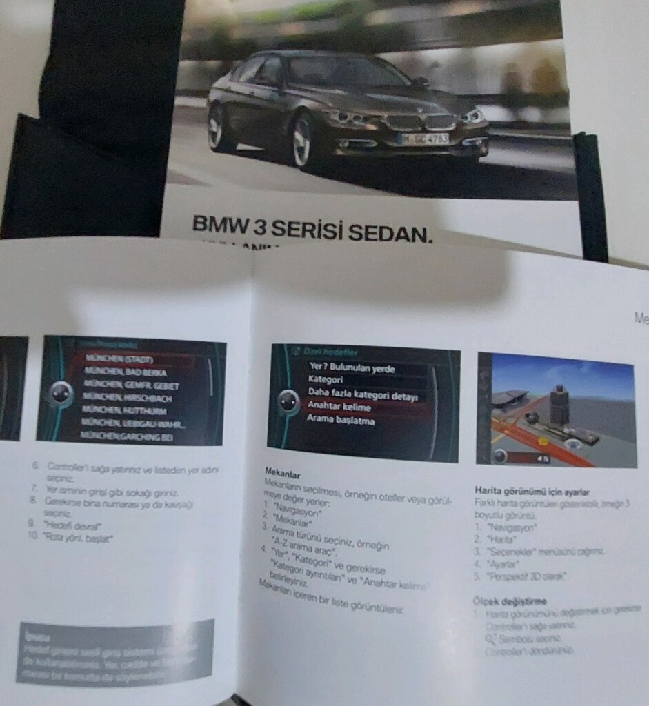 BMW 3 Serisi (2011/19) Deri Çanta Bakım kitabı Kullanım Kılavuzu - 3
