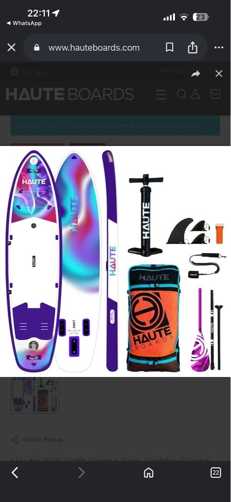 Haute SUP Paddle Board