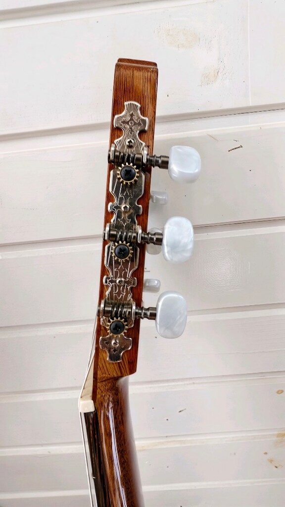 PRUCENDIO SAEZ MOD 6 ESKI NESIL EL YAPIMI İSPANYOL KLASIK GITAR - 5
