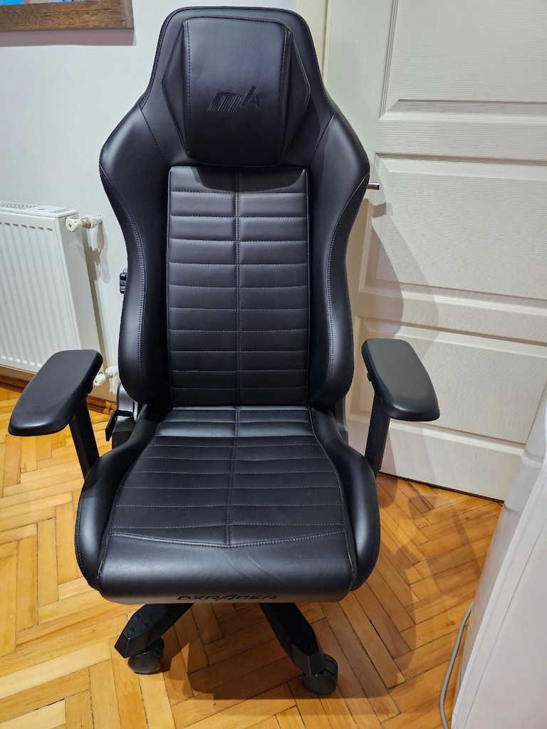 DXRacer master serisi Deri Oyuncu Koltuğu - Siyah
