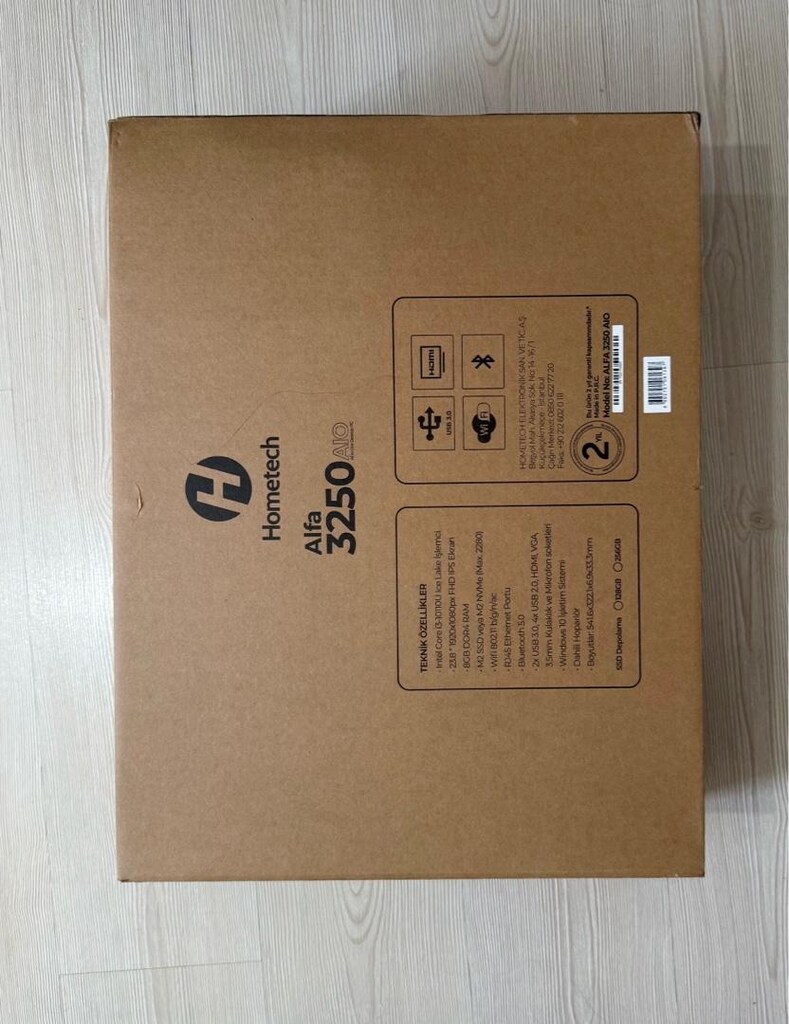 [SIFIR] Hometech A3250 Monitör Kasa Birleşik Ofis Ev Bilgisayarı - 5