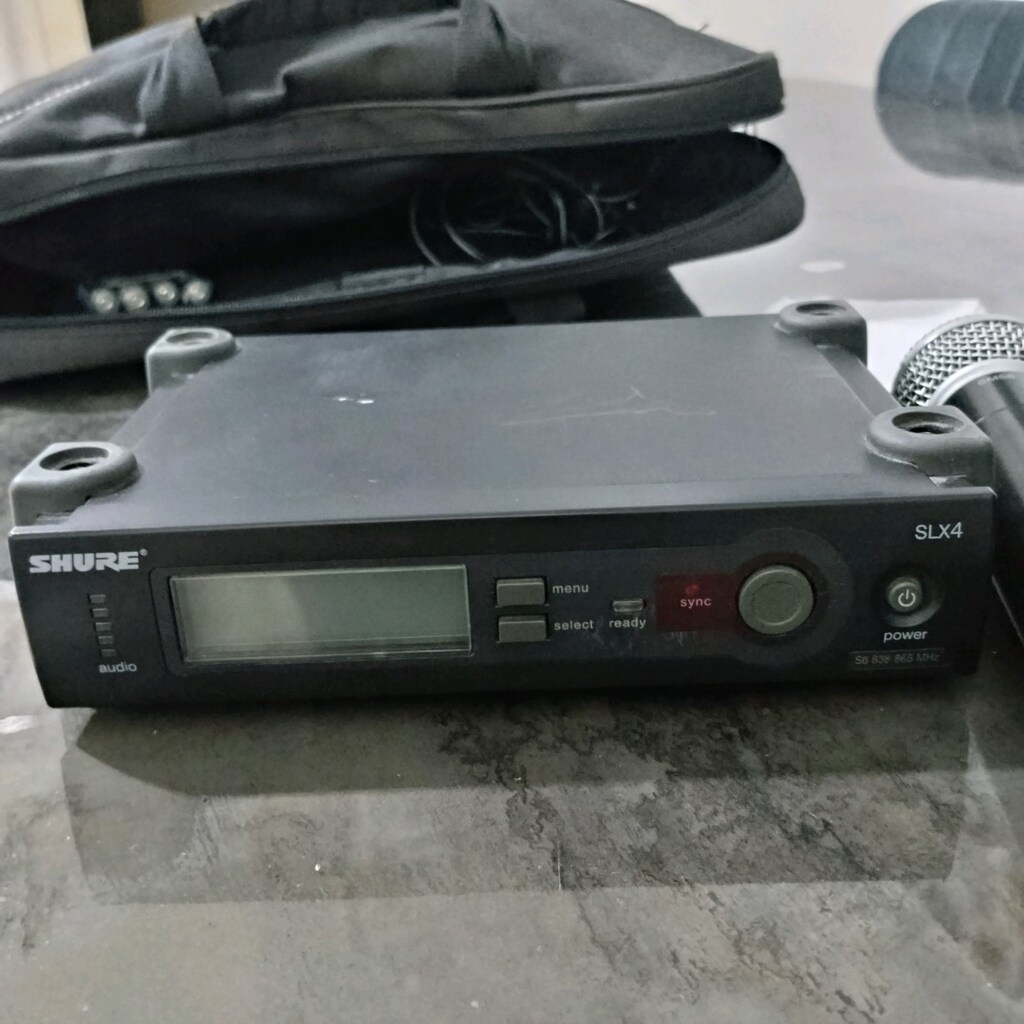 shure telsiz mikrofon slx4 kablosuz - 5