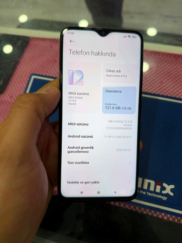 redmi Note 8Pro çok temiz tamirsiz 128gb - 3