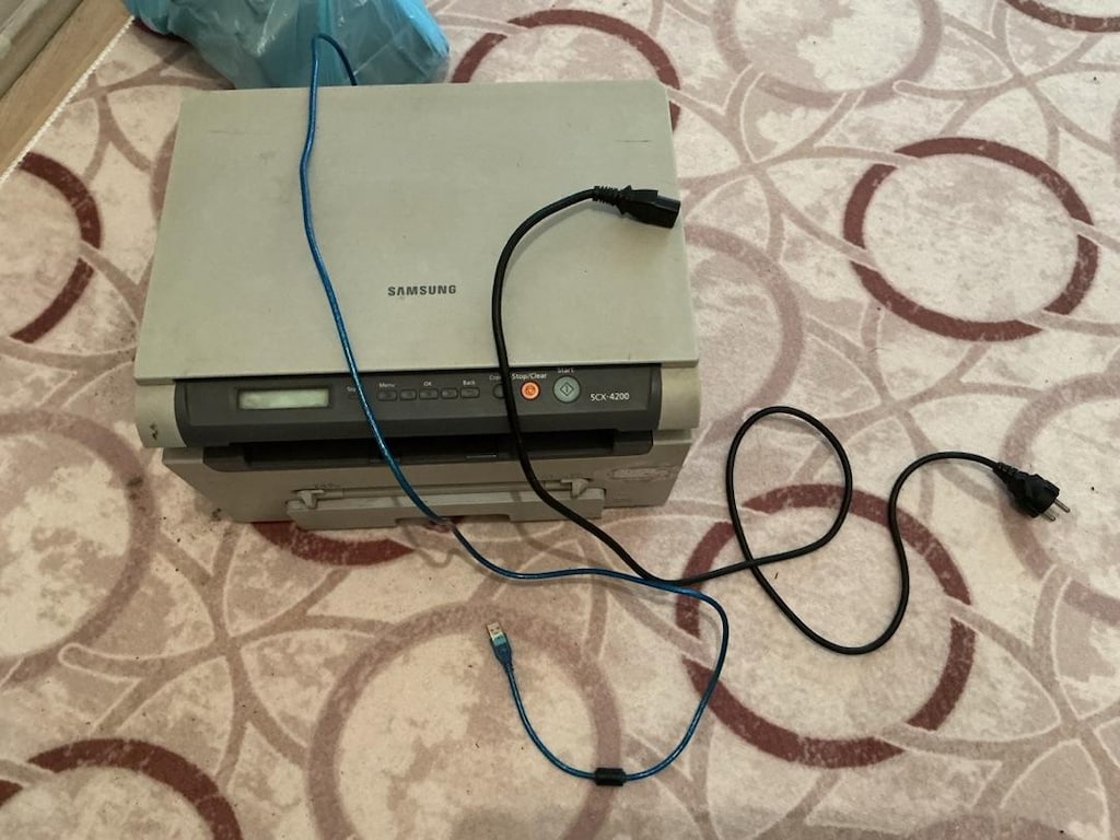 Samsung SCX-4200 Lazer Yazıcı Tarayıcı Fotokopi Çalışır Durumda - 5