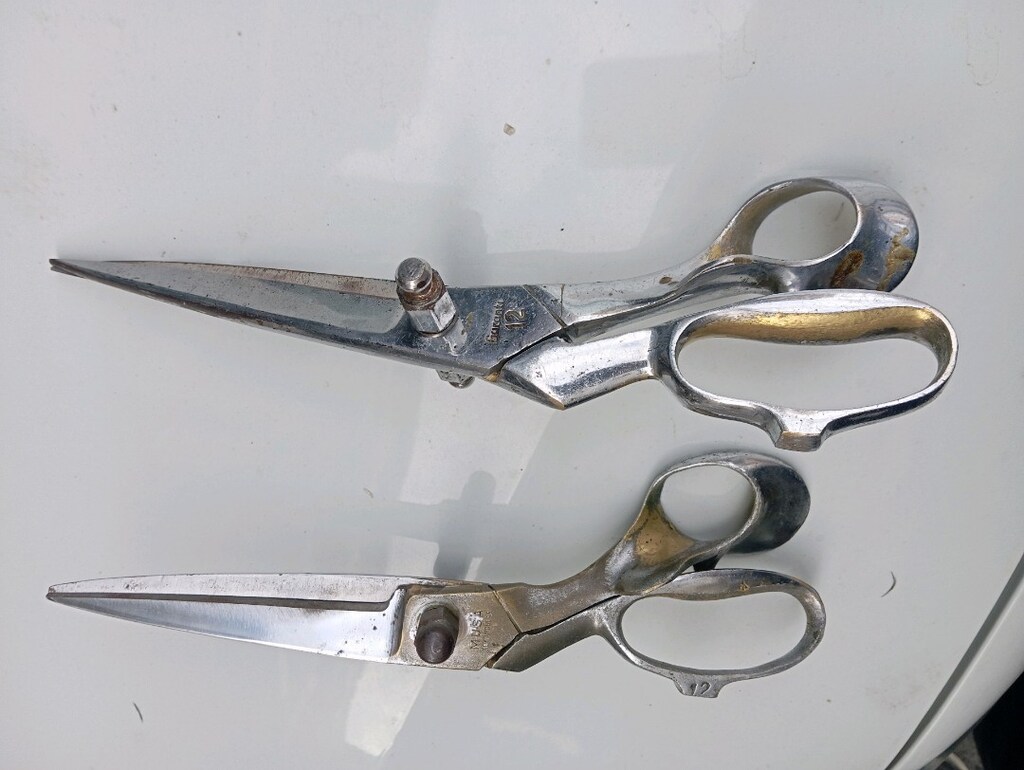 İki adet Konfeksiyon Kesim Makası - 6