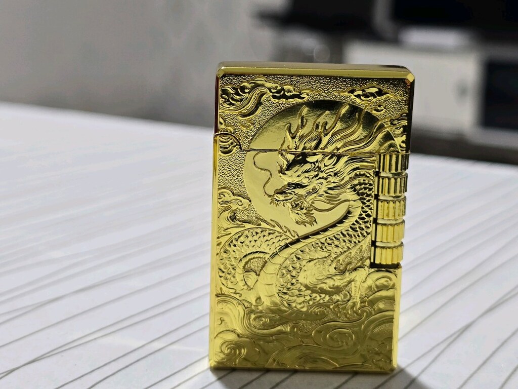 3 lü lot Sıfır Zippo Dupont Tarzı Gazlı Çakmak - 6