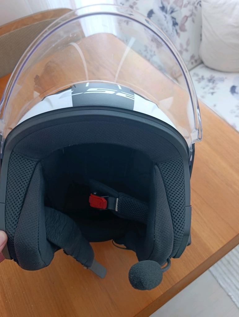 LS2 YARİM KASK + İNTERCOM - 4