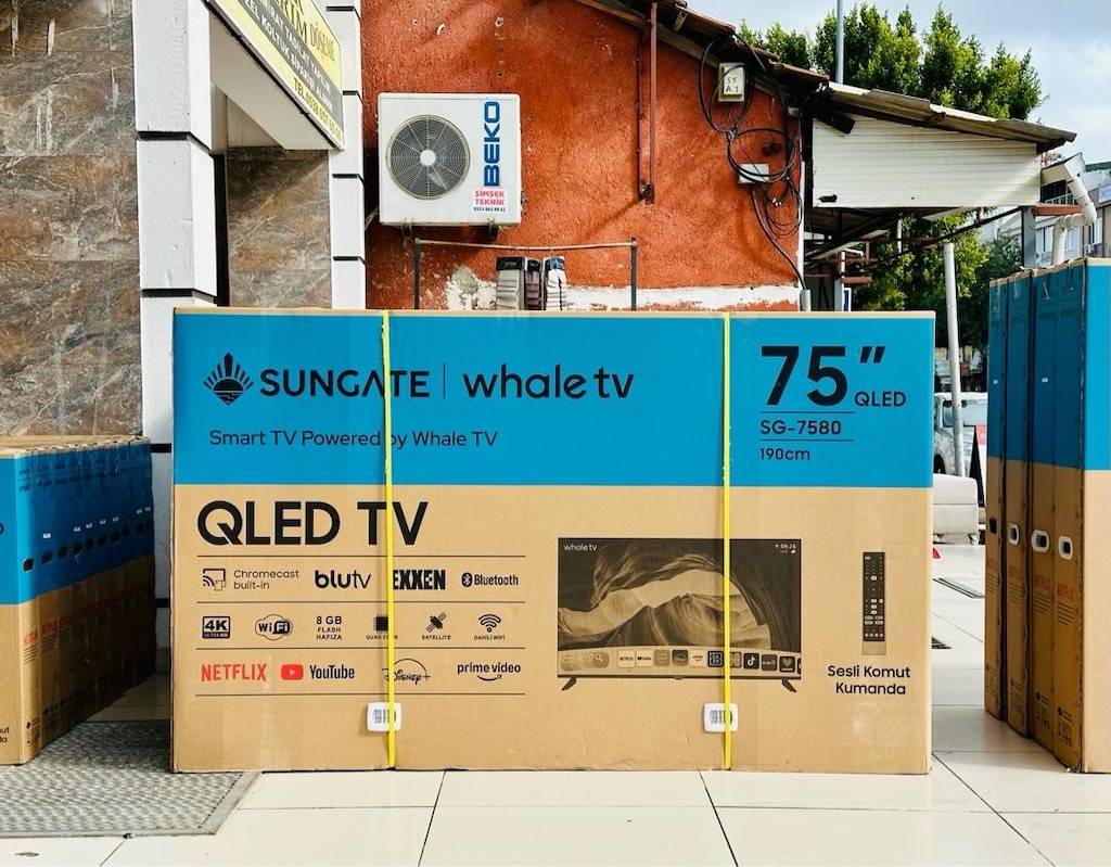SUNGATE 190 EKRAN 4K ANDROİD QLED TV (SIFIR KAPALI KUTU) - 2