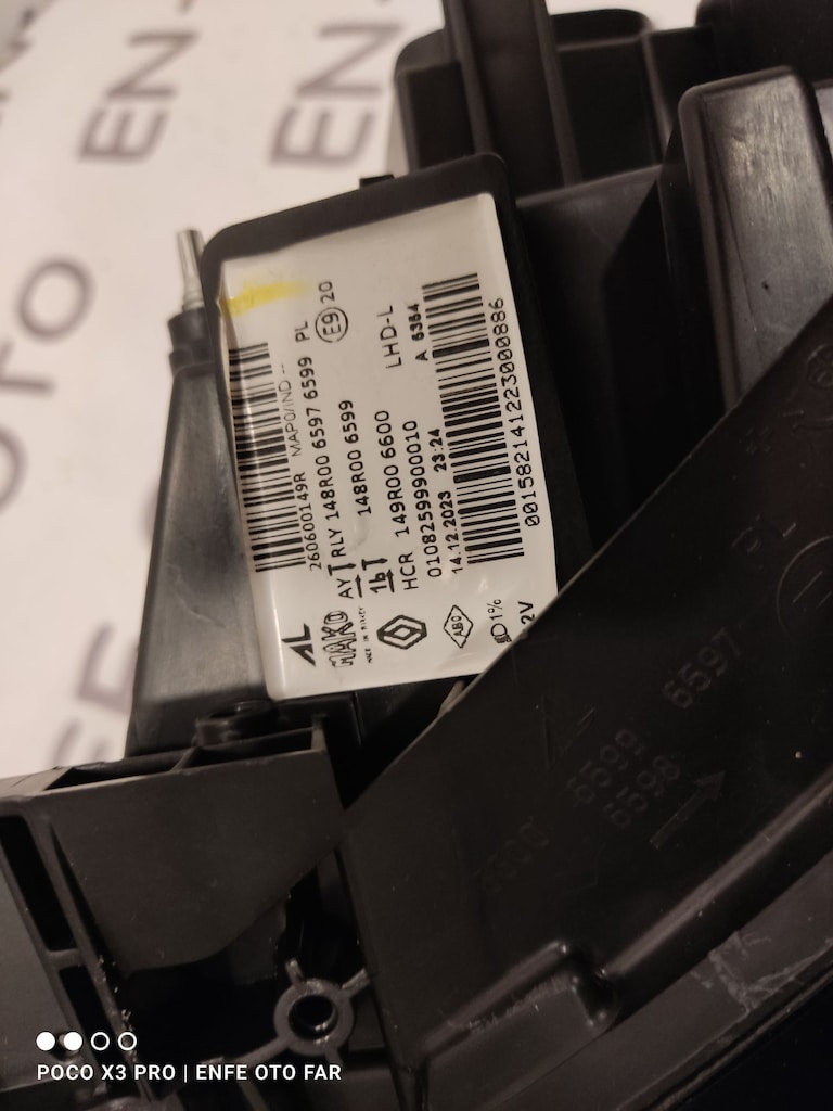 CLİO 5.5 6 SOL FAR FULL LED 2023 2024 2025 - 11