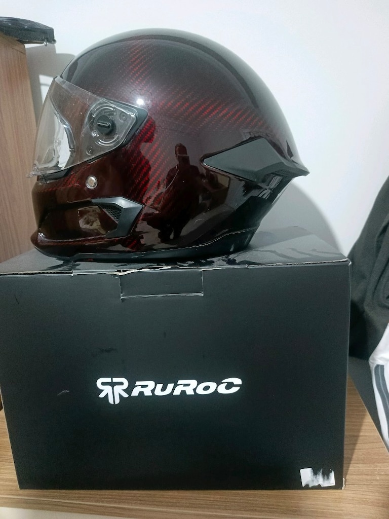 Ruroc karbonfiber kask Atls 4.0 - 6