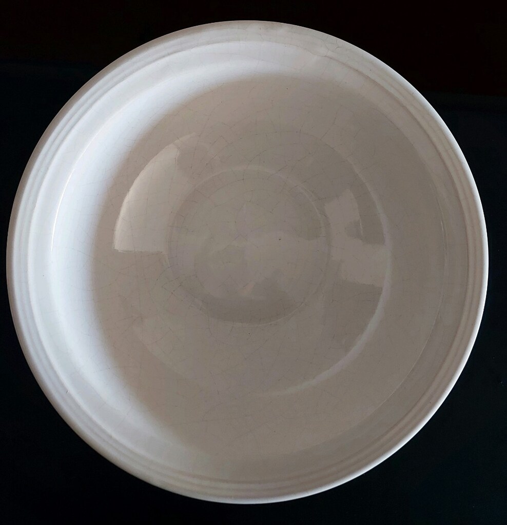 30 cm Büyük Beyaz Seramik Kase – Dekoratif ve Çok Amaçlı - 2
