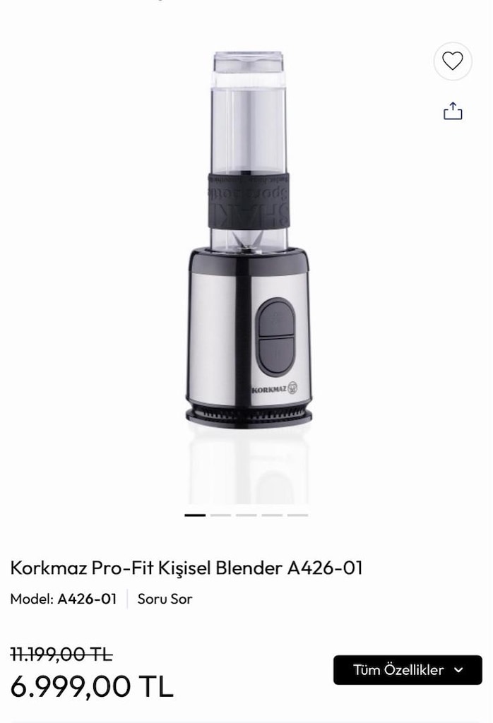 KORKMAZ BLENDER - 2