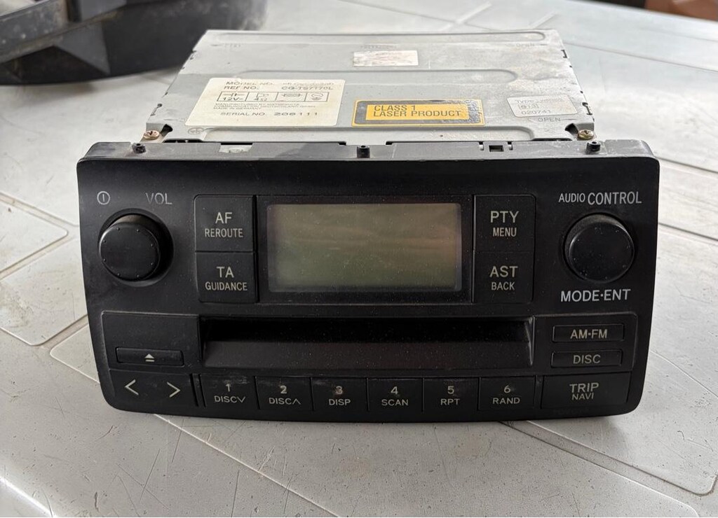 ORJ TOYOTA COROLLA KASET CD ÇALAR - 7