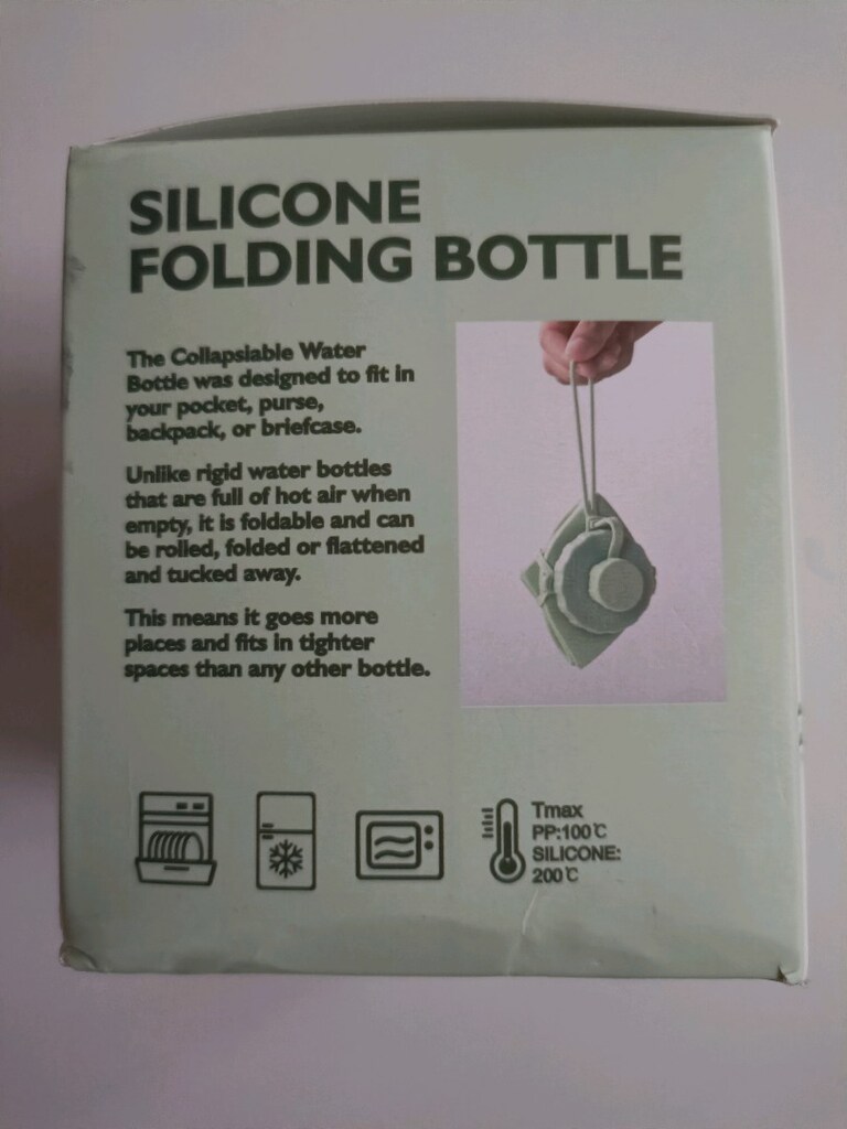 Silikon matara 600 ml - 2