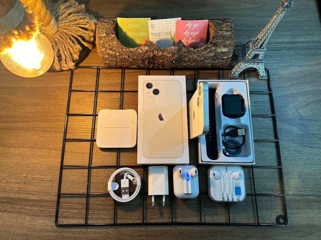 GARANTİLİ İPHONE 13 MİNİ WHİTE - 5