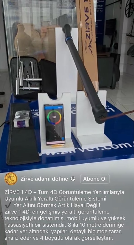 Yer Altı Görüntüleme Cihazı