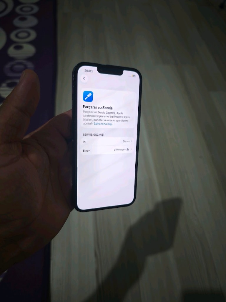 iPhone 14 128 GB pil 76 ekran kaliteli ekranla deyisti faceid trutone - 7