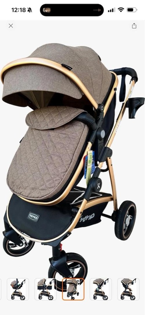 Yoyko Portbebe bebek arabası - 7