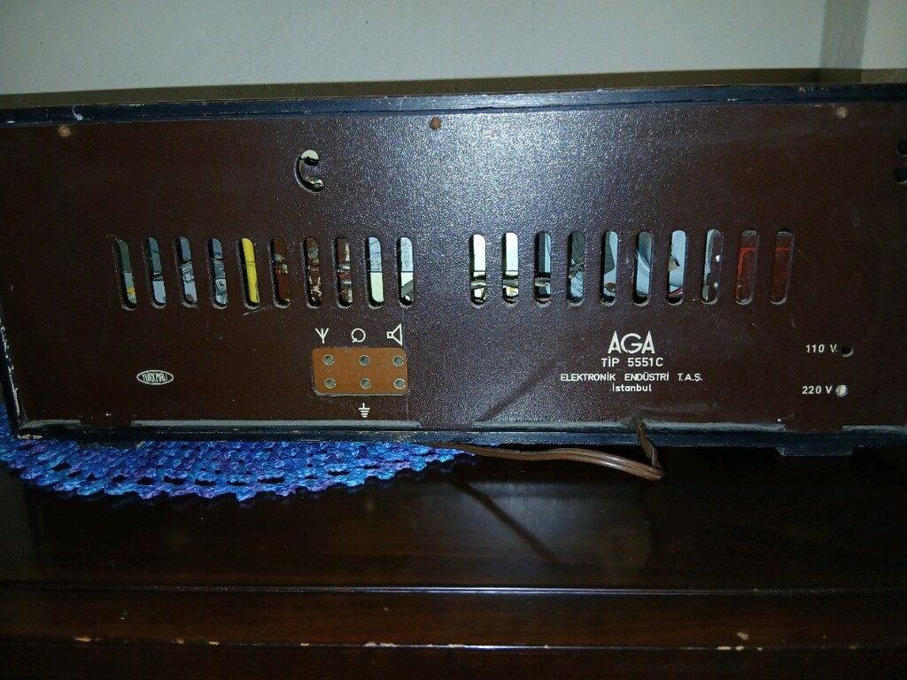aga antika radyo çalışır durumda - 7