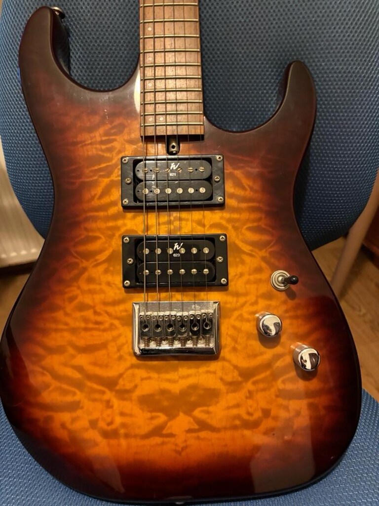 sıfır Washpurn X serisi elektro gitar ve cort CM10G amfi - 2