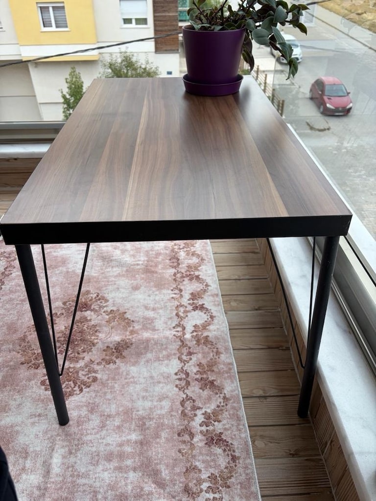 metal ayaklı 1 yıllık balkon takımı - 5