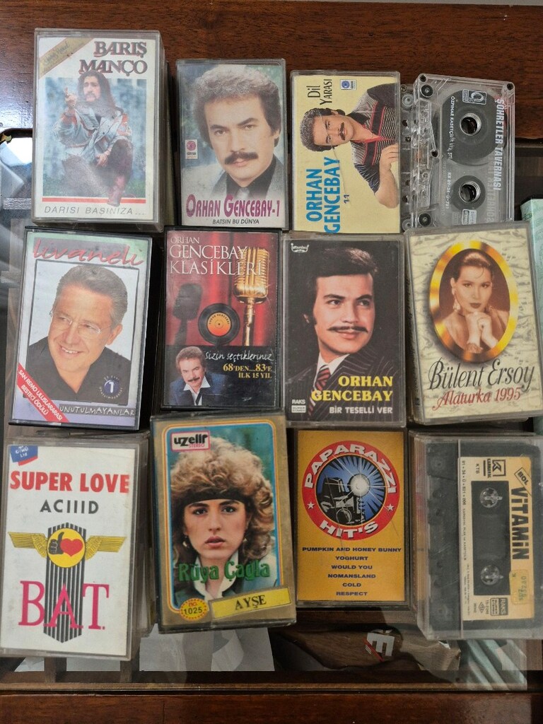 Nostaljik 80 ler Kasetler ve Cd,ler - 4