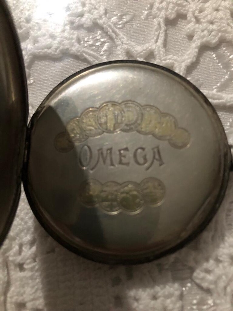 gümüş kasa omega cep saati herşey açıklamada yazıyor - 3