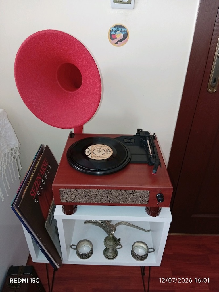 GRAMOFON PİKAP SIFIR FATURALI GARANTİ ÜRÜNDÜR - 2