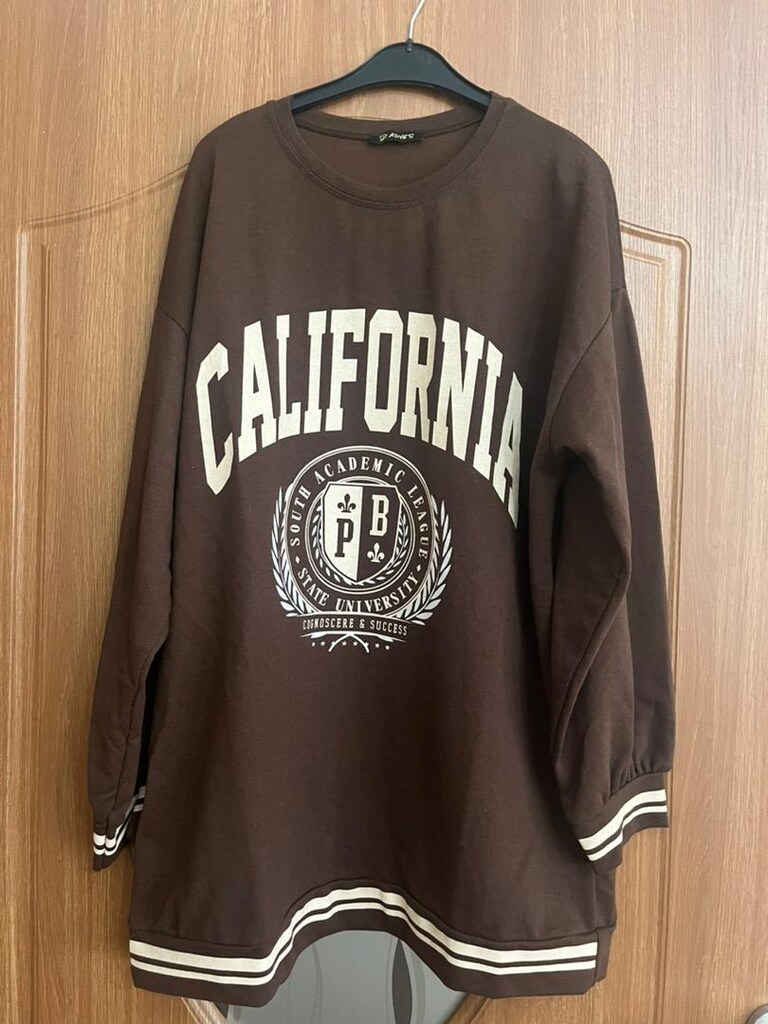 Kahverengi Şardonsuz Sweat