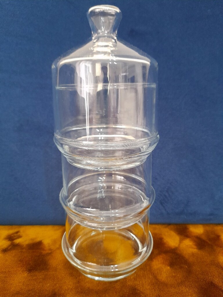 3 lü Cam Sunumluk - 2
