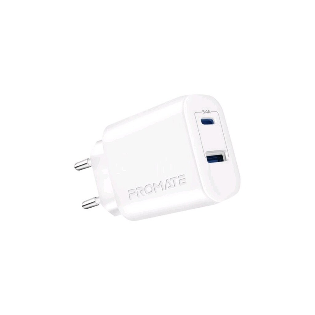 Promate Dual Port Hızlı Şarj Cihazı 17W - 2