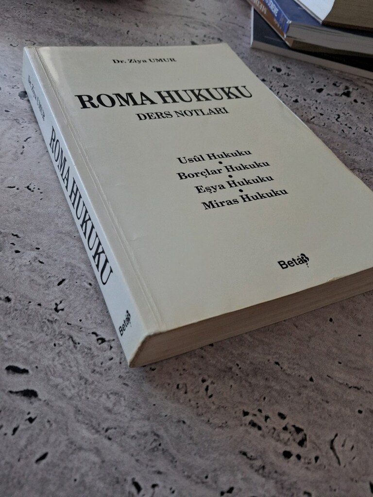 Roma Hukuku Ders Notları - 2