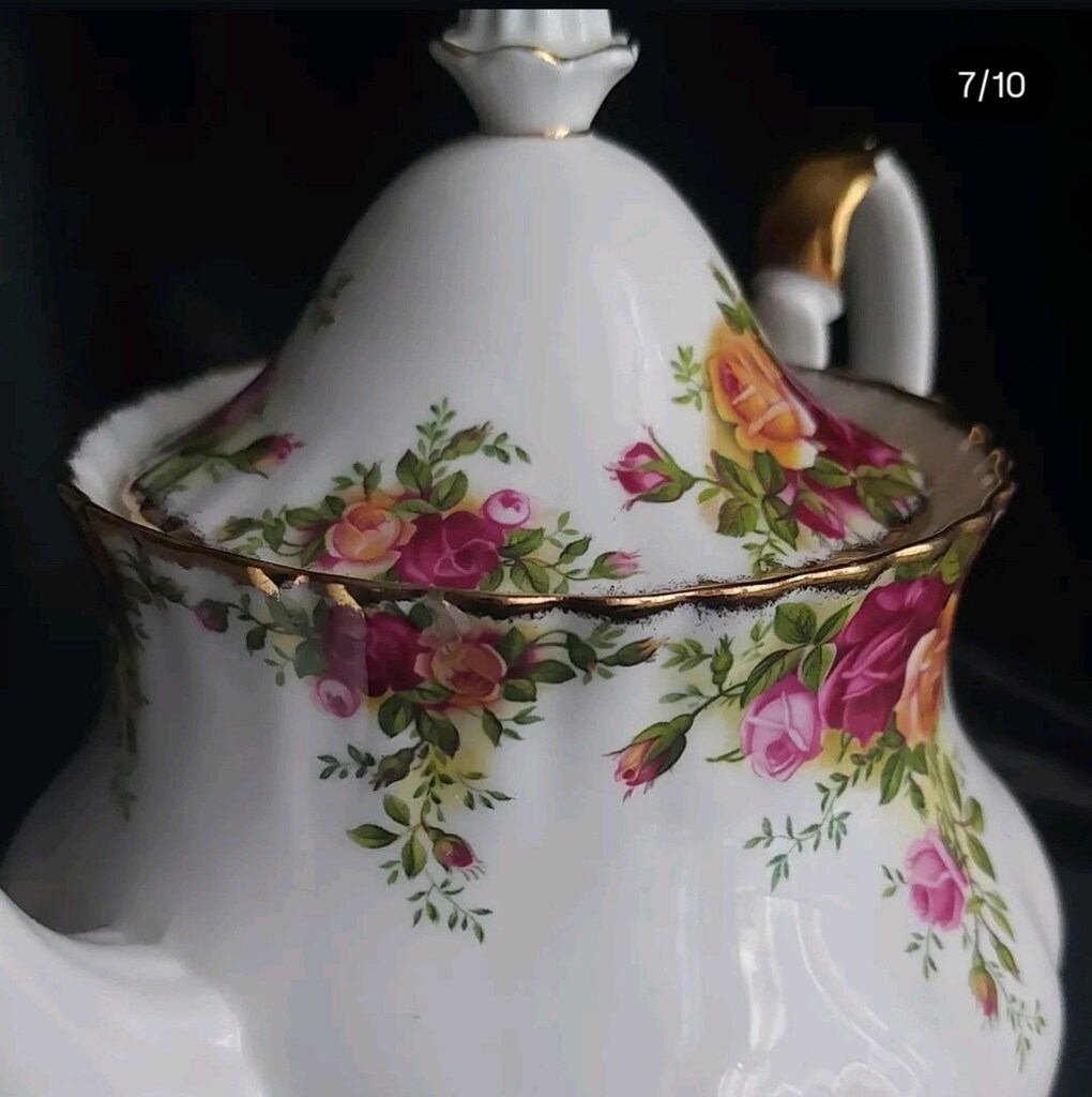 Royal Albert Old Country Roses Çay Potu - 4