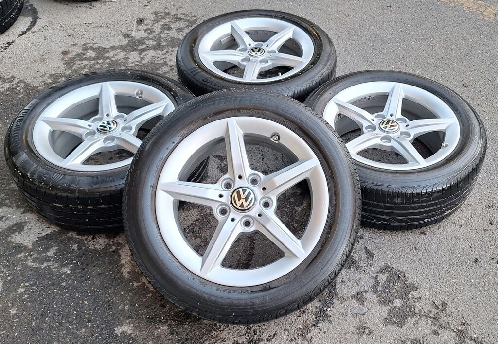 205 55 16 ORJİNAL TRANSPORTER JANT LASTİK TAKIMI TRANSPORTER BMW TRAFK - 7