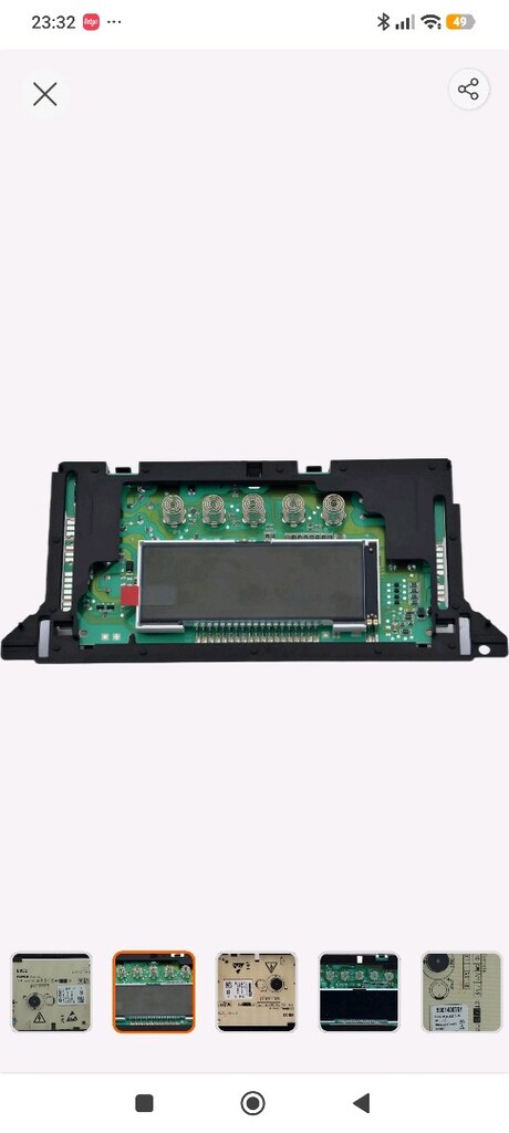 Bosch ankastre fırın kontrol kartı - 5