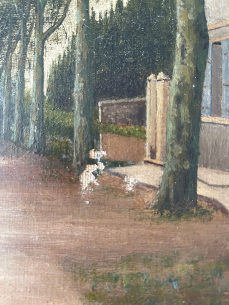 Guy-Pierre Fauconnet imzalı Orijinal Yağlıboya (1914) - 4