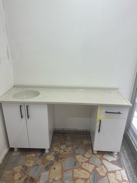 170 cm alt tezgah ve lavabo dahil hazır mutfak