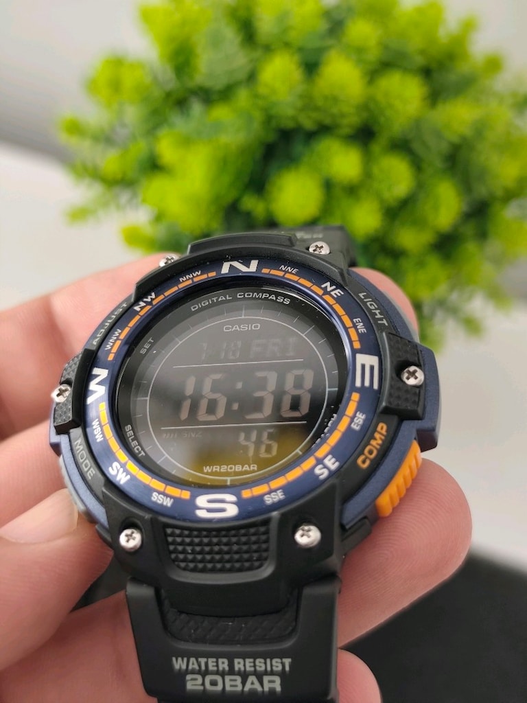 Orjinal Casio Sgw-100 Pusula/Termometre HATASIZ - 5