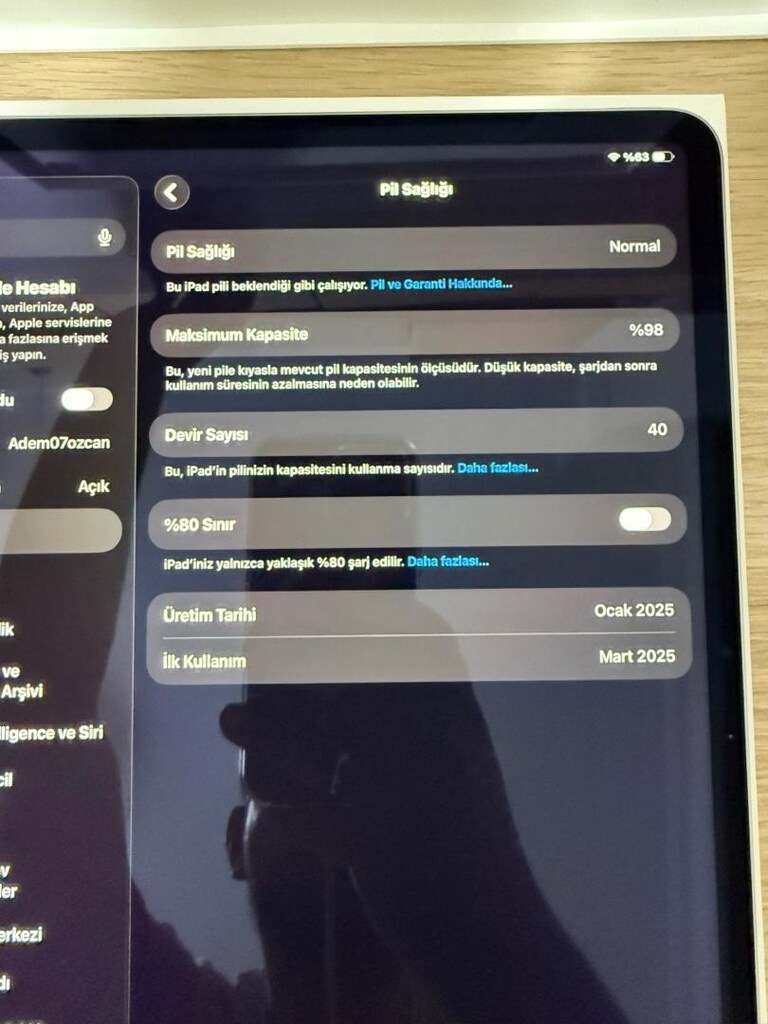 iPad Air / M3 / 13 inç / 128 GB / Gri - 3