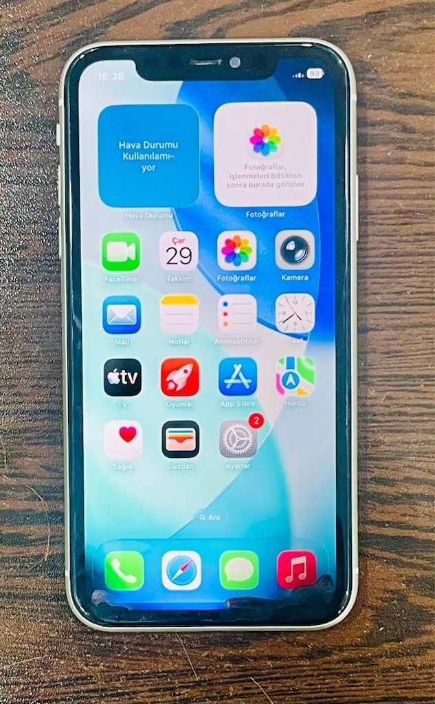 128 GB İPHONE 11 ORJINAL PİL/80 128 GB - 2