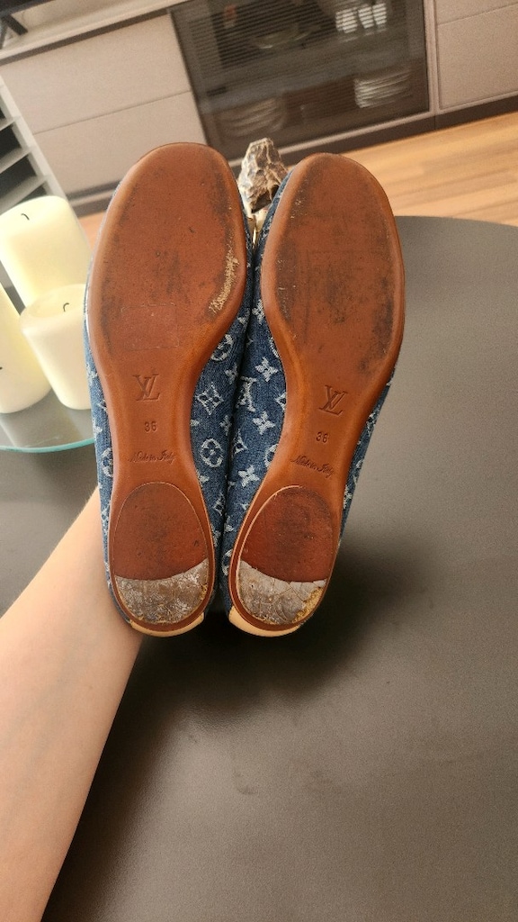 Louis Vuitton Monogramlı Mavi Babet - 3