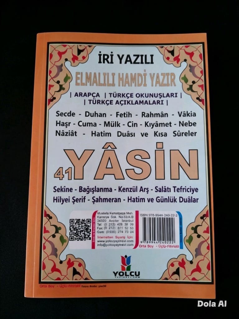 İri Yazılı 41 Yâsin - 3