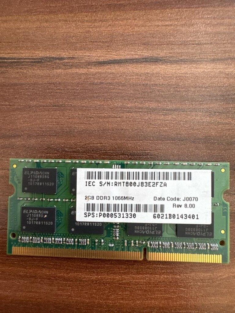 kingston 2gb notebook ram - 2